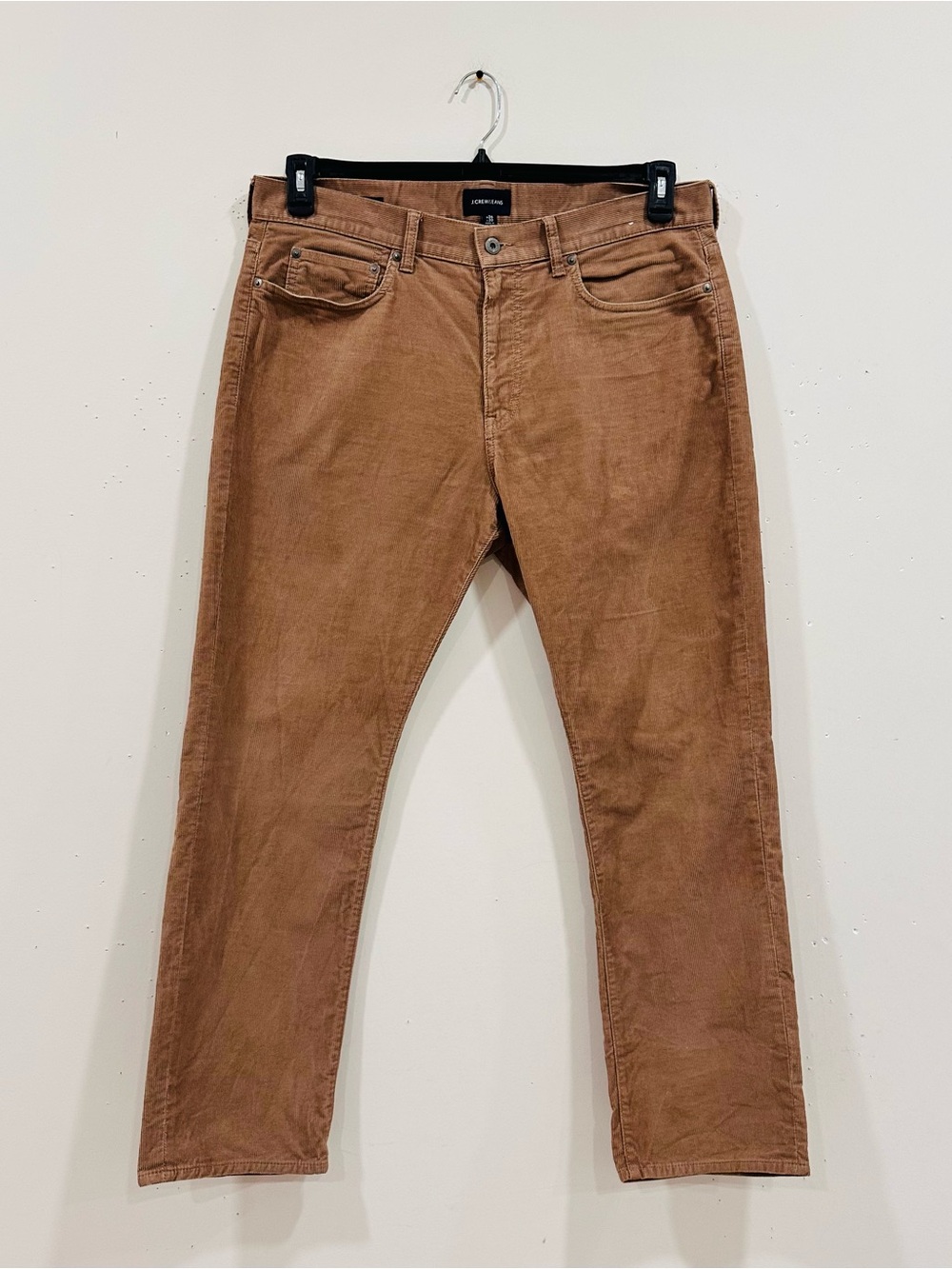 J.Crew Jeans 1040 Athletic Fit Corduroy Pants Men's W36 L30 Brown Stretch